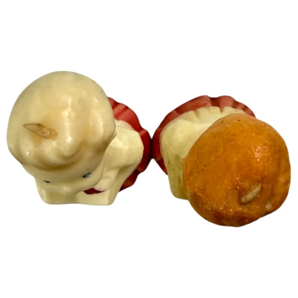 Gurley Christmas Candles Lot of 2 Choir Boys Carolers Vintage Label MCM 5" Unlit - Picture 7 of 8